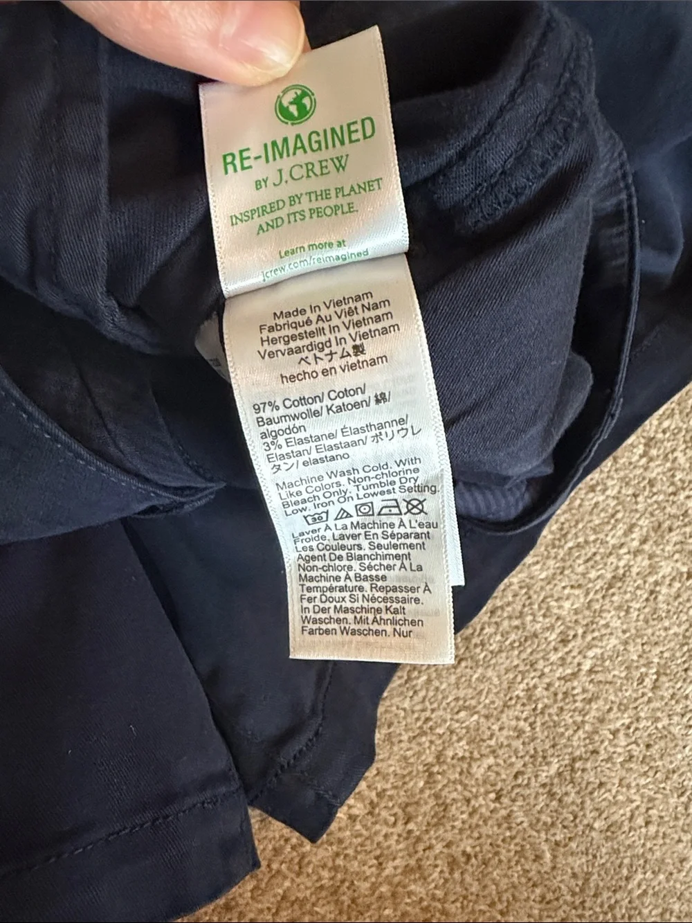 J. Crew pleated Women’s Navy Shorts size 16